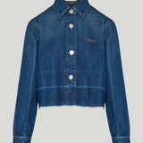 Givenchy Raw-edge denim jacket