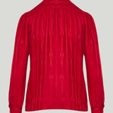 Gucci Interlocking G chain silk jacquard shirt