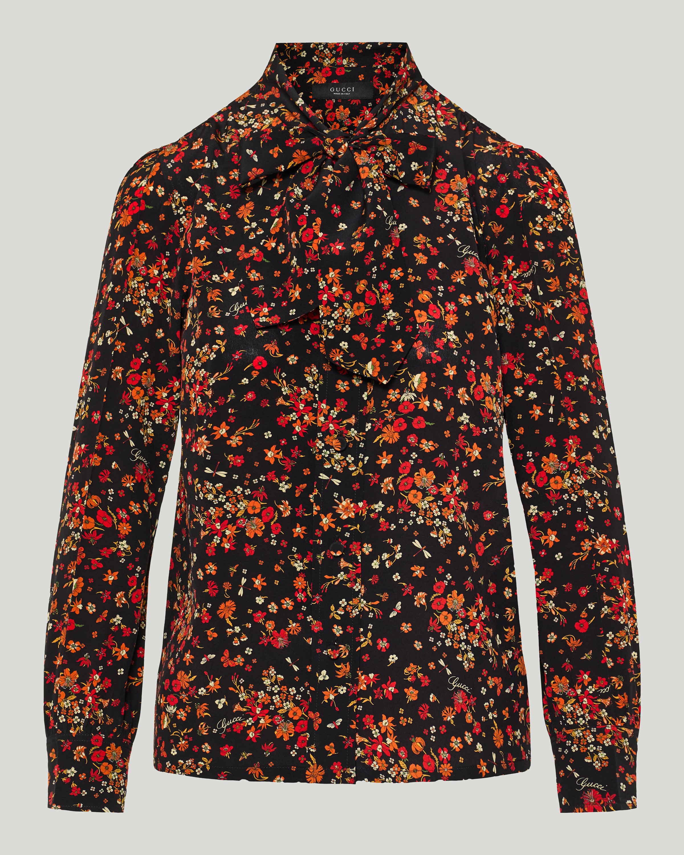 Gucci Printed silk shirt – Luisa World