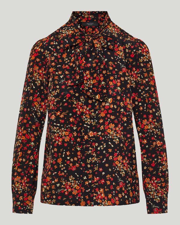 Gucci Printed silk shirt