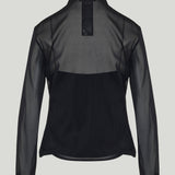 Gucci Silk stretch chiffon shirt