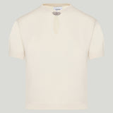 Barrie Embellished cashmere t-shirt