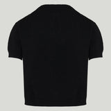Barrie Rhinestone cashmere top