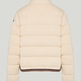 Moncler Quilted knitted jacket