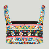 Dolce & Gabbana Carretto-print crop top