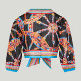 Dolce & Gabbana Carretto-print batiste top