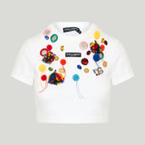 Dolce & Gabbana Jersey T-shirt with applications