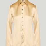 Khaite Ivy satin shirt