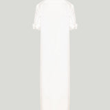 JW Anderson Tuxedo-bib cotton-poplin shirt