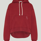 JW Anderson Tipped-hem cotton-jersey hoodie