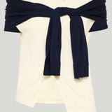 JW Anderson Asymmetric knitted wool top