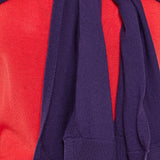 JW Anderson Layered off-shoulder wool top