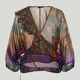 Etro Paisley-printed silk blouse