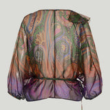 Etro Paisley-printed silk blouse