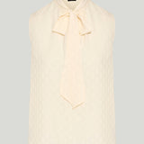 Etro Jacquard silk-blend top