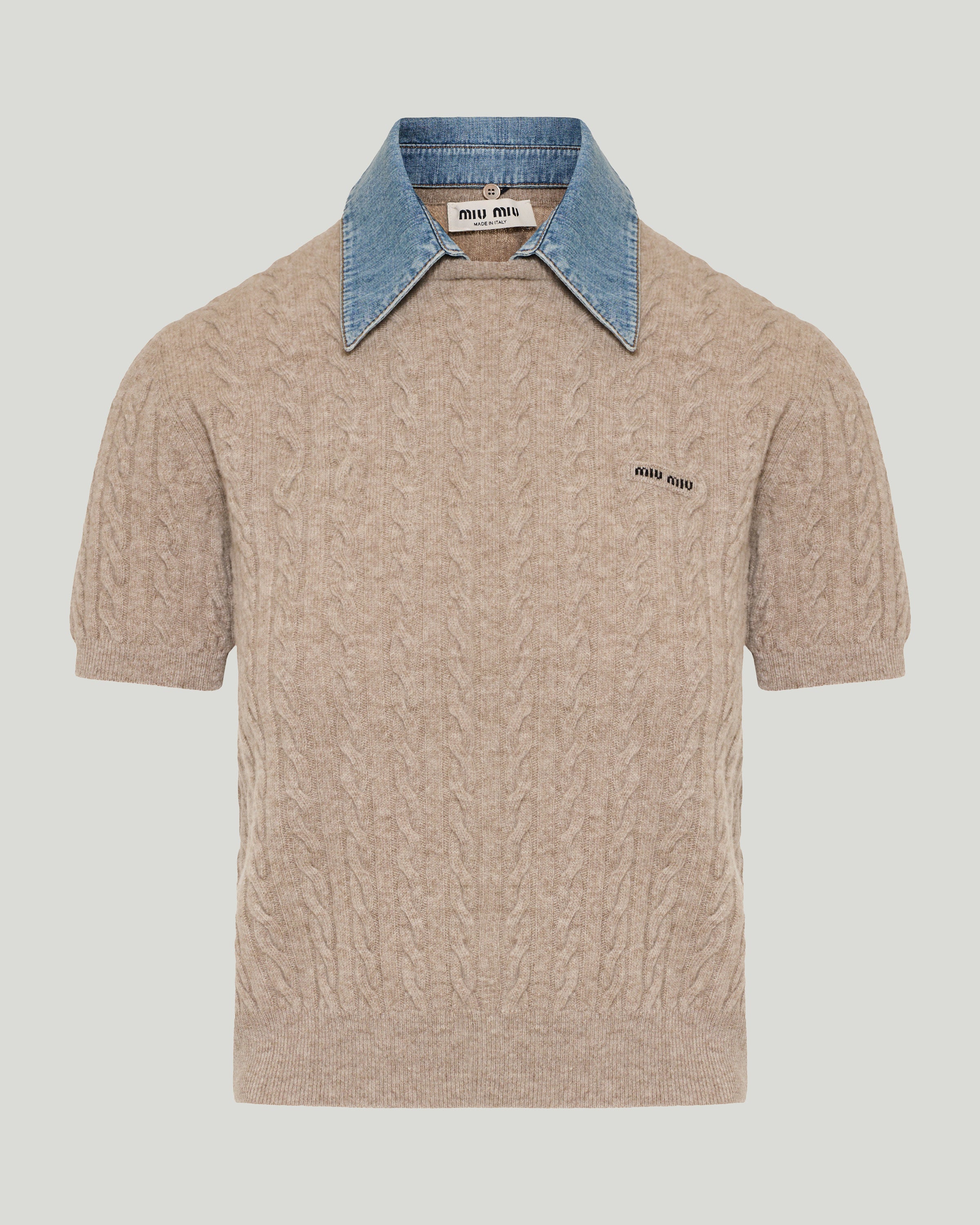 Miu Miu Wool and cashmere knit sweater – Luisa World