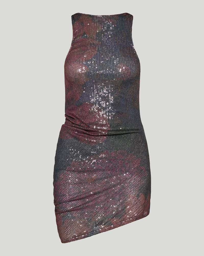 TOP BLUE/BURGUNDY MAISON MARGIELA