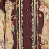 Zimmermann Valiant printed silk twill shirt