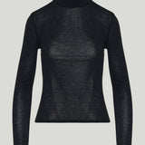 FRAME The Sheer Rib turtleneck