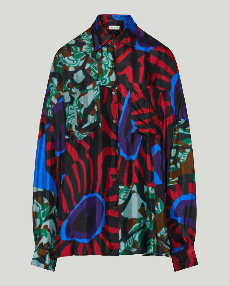 Dries Van Noten Viscose cocoon shirt