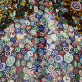 Dries Van Noten Sequin-embellished printed georgette blouse