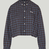 Miu Miu Patterned cotton shirt