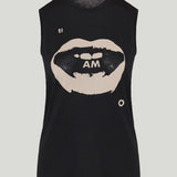 Fendi Ti Amo print jersey top