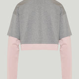 Miu Miu Layered cotton jersey t-shirt