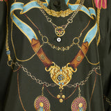 Etro Printed silk long-sleeve shirt