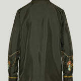 Etro Printed silk long-sleeve shirt