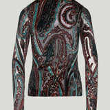 Etro paisley jacquard sweater