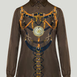 Etro Printed silk shirt