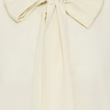Saint Laurent Tie-neck silk blouse