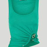 Christopher Esber Diverge Droplet tank top