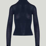 The Frankie Shop Sade zipped wool-blend jumper