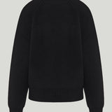 The Frankie Shop Lina padded knitted sweater