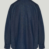The Frankie Shop Deira oversized denim shirt