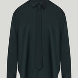 The Frankie Shop Peri tie-neck shirt