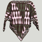 Pucci Leocorno asymmetric silk-twill top
