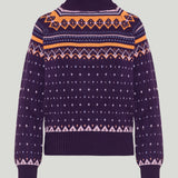 Rabanne Patterned wool-blend turtleneck sweater