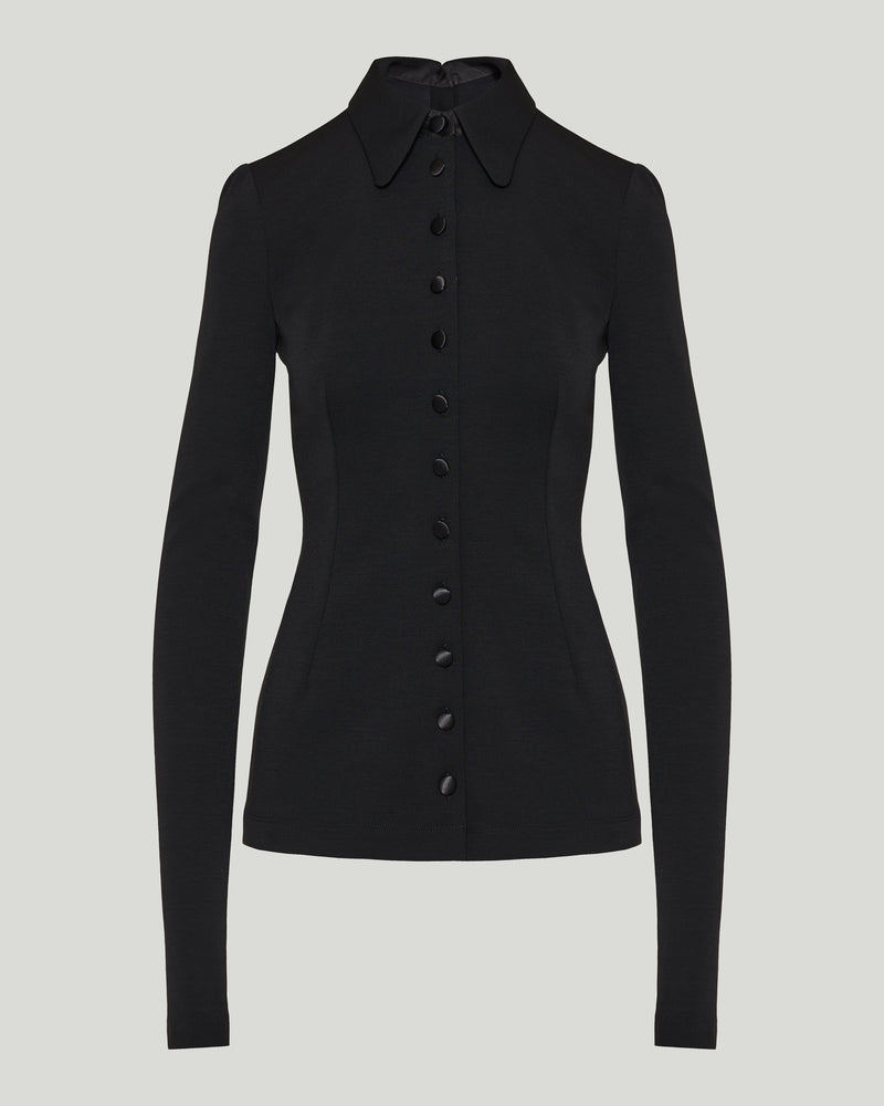 Dolce & Gabbana Wool-jersey blouse