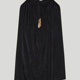Balmain Ruffled tassel-detail blouse