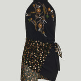 Dries Van Noten Embellished halterneck top