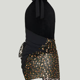 Dries Van Noten Embellished halterneck top