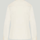 Theory Fitted silk georgette shirt