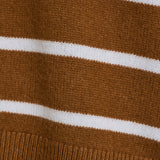 Theory Striped cashmere crewneck sweater