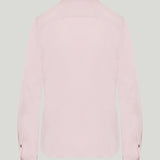 Theory Fitted silk-georgette shirt
