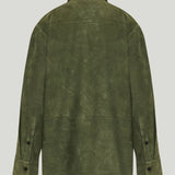 Theory classic menswear suede shirt