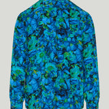 Gucci Flora silk bow shirt