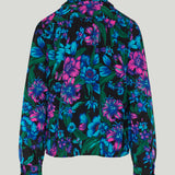Gucci Flora print silk shirt